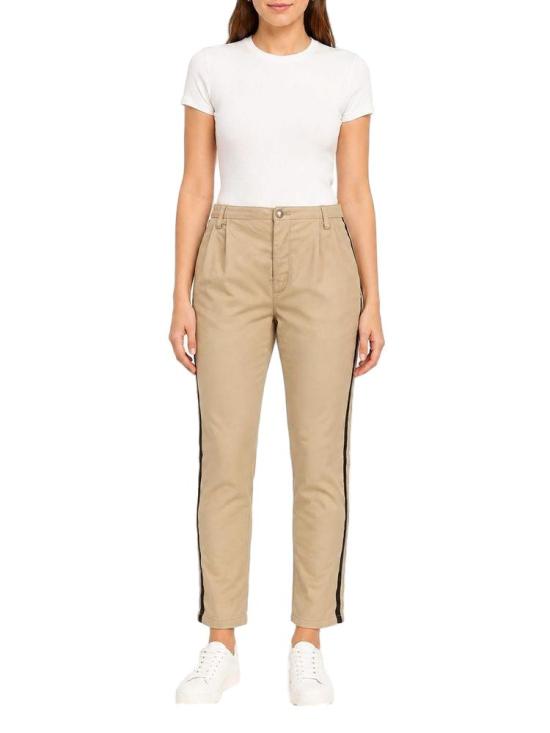  핑코 팬츠 1G12JX Z054 V86 40 Pinko BEIGE - PINKO