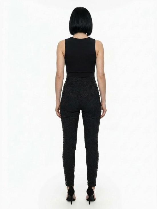  돌체앤가바나 레깅스 DOI3A08WFJRCPN0000SG BLACK - DOLCE & GABBANA