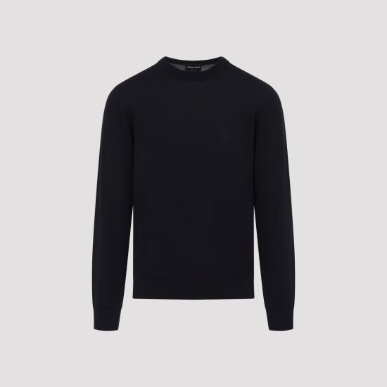 26FW 조르지오 아르마니 스웨터 GM004535 AF28169 U8139 NIGHT BLUE