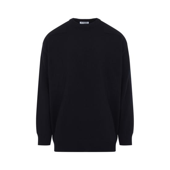 26FW 질샌더 스웨터 J21GP0244 J14898 401 NAVY - JIL SANDER