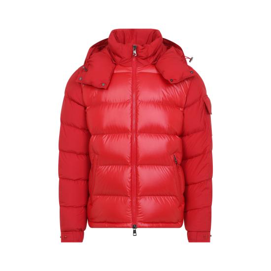 26FW 몽클레어 마야 후드 쇼트 다운 자켓 L20911A00138 597YX 45D BRIGHT RED - MONCLER
