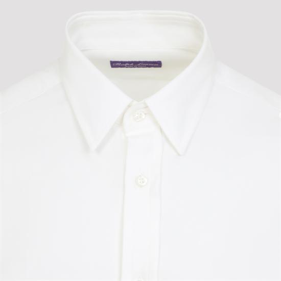 26FW 랄프로렌 퍼플라벨 긴팔 셔츠 790P22595001 CLASSIC CREAM - RALPH LAUREN PURPLE LABEL