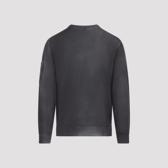 26FW 씨피 컴퍼니 스웨터 21CMKN046A 003247S R90 RE COLORBLACK - C.P. COMPANY
