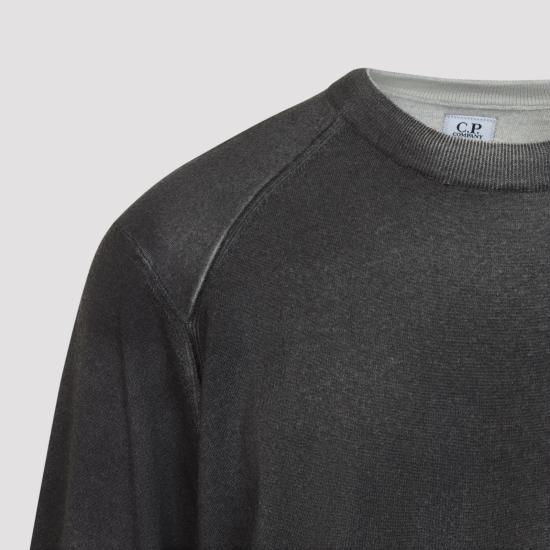 26FW 씨피 컴퍼니 스웨터 21CMKN046A 003247S R90 RE COLORBLACK - C.P. COMPANY