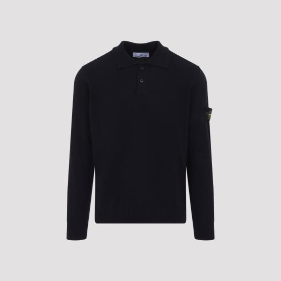 26FW 스톤 아일랜드 폴로 티셔츠 L2S155100018 S00B4 V0020 NAVY BLUE - STONE ISLAND