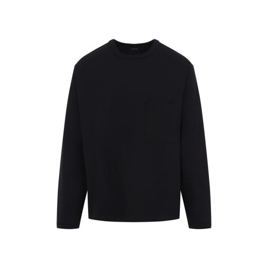 26FW 르메르 반팔 티셔츠 TS0045 LJ1073 BK999 BLACK - LEMAIRE