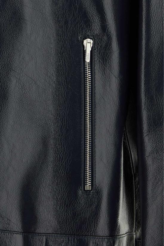 26SS 펜디 레더 블루종 FPJ143AVZR F0N5W BLACK - FENDI