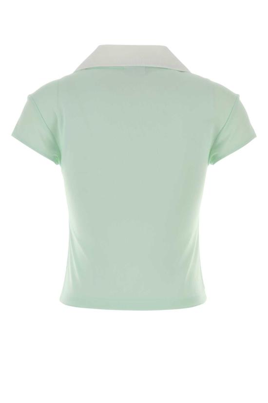 26SS 쿠레쥬 폴로 티셔츠 126JPO057JS0195 B216 GREEN - COURREGES
