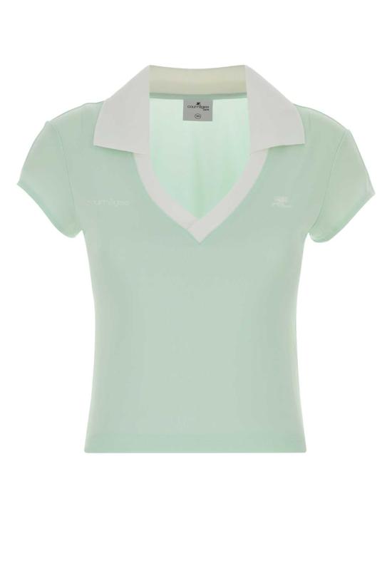 26SS 쿠레쥬 폴로 티셔츠 126JPO057JS0195 B216 GREEN