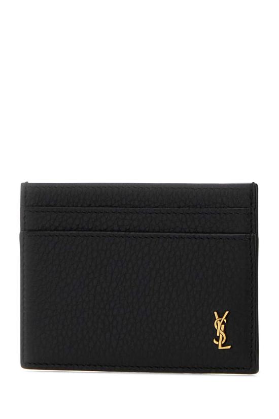 26FW 생로랑 타이니 카산드라 카드 케이스 그레인드 레더 847951AAET9 1000 BLACK - SAINT LAURENT