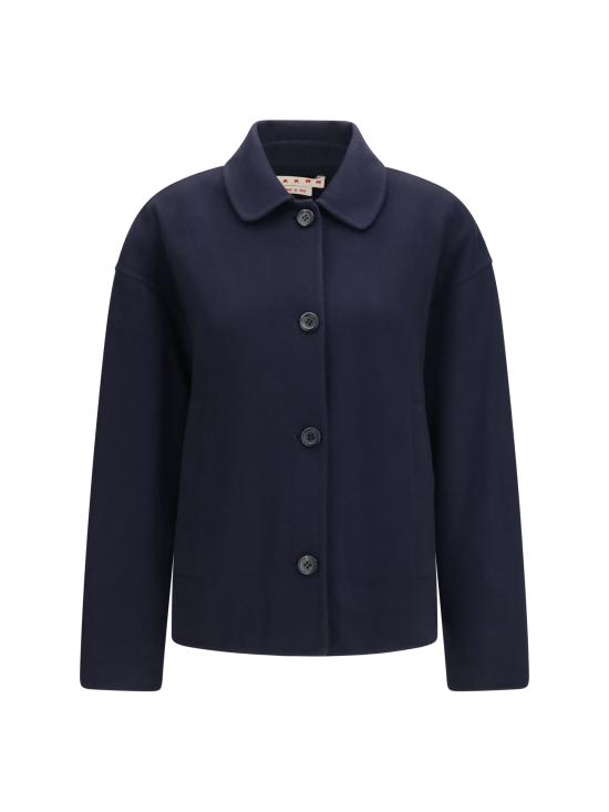 26FW 마르니 자켓 GIMA0335K0UTWA50 00B90 NAVY