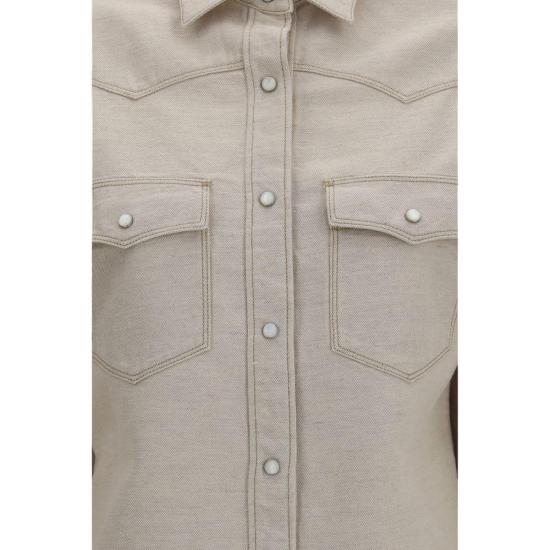 26FW 펜디 셔츠 FEFLF867B1PJF0QM0BB BEIGE - FENDI