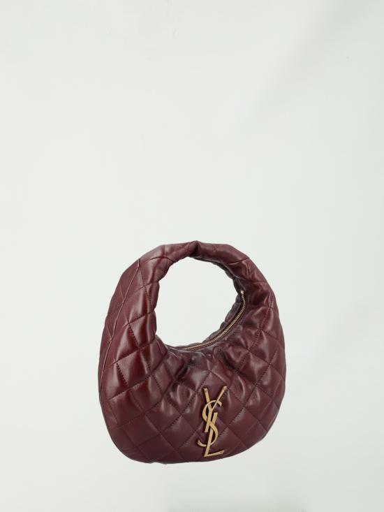 26FW 생로랑 퀼팅 나파 가죽 이카리노 백 퀼팅 나파 가죽 이카리노 백 851689 BORDEAUX - SAINT LAURENT