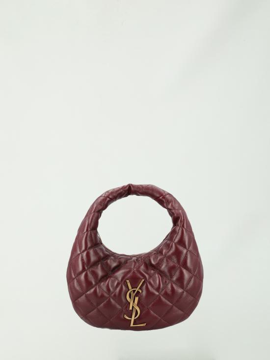 26FW 생로랑 퀼팅 나파 가죽 이카리노 백 퀼팅 나파 가죽 이카리노 백 851689 BORDEAUX