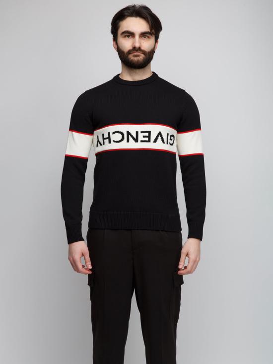  지방시 긴팔 티셔츠 GIBM9063401M001SG BLACK - GIVENCHY