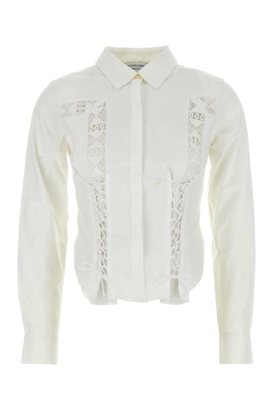  마린세르 셔츠 WSI018AUWOV0007 WH10 WHITE