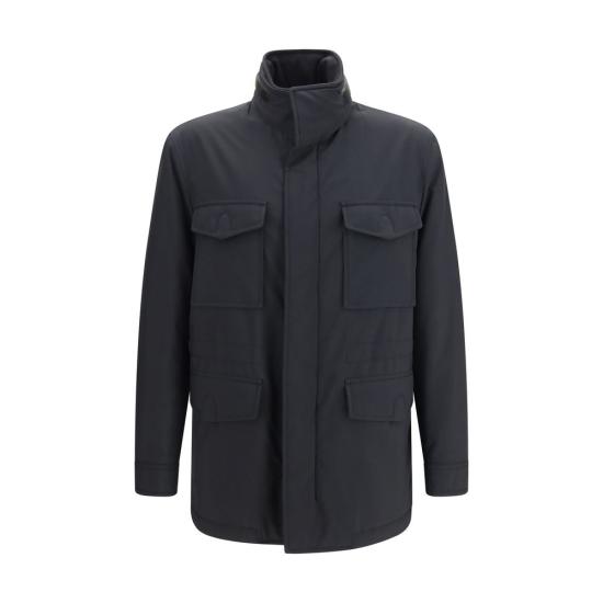 26FW 브리오니 코트 BRSFQV0LPA9064000BB BLUE