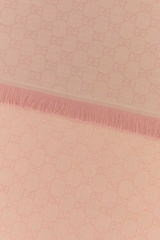 26FW 구찌 GG 울 스카프 8485073G200 5872 PINK - GUCCI