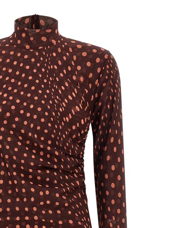 26FW 스텔라 맥카트니 원피스 ST340772BM BORDEAUX - STELLA MCCARTNEY