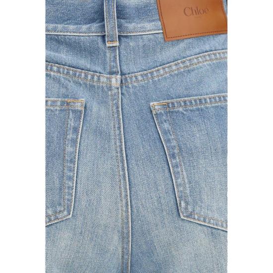 26FW 끌로에 데님 팬츠 CHCH26ADP01157496BB BLUE - CHLOE
