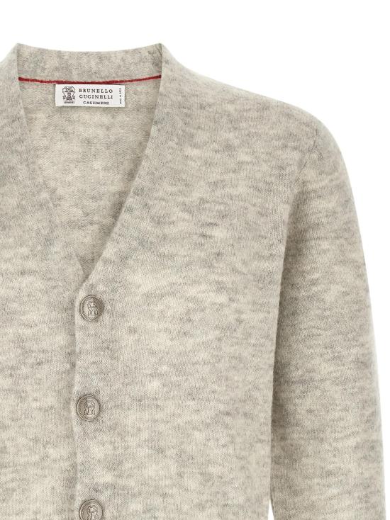 26FW 브루넬로 쿠치넬리 가디건 BR341121BM GRAY - BRUNELLO CUCINELLI