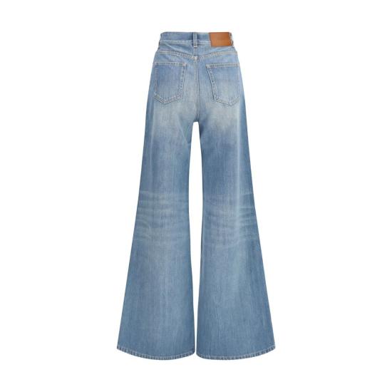 26FW 끌로에 데님 팬츠 CHCH26ADP01157496BB BLUE - CHLOE