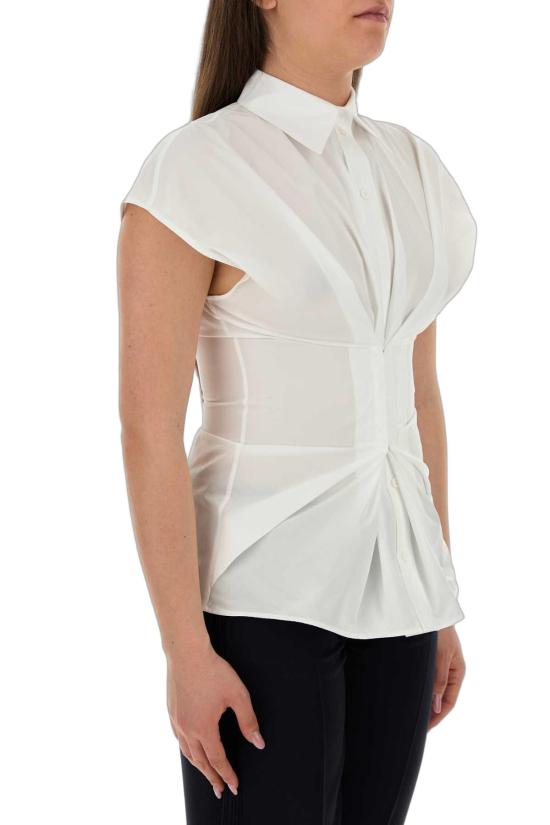 26SS 알렉산더 맥퀸 셔츠 863777QAABT 9000 WHITE - ALEXANDER MCQUEEN