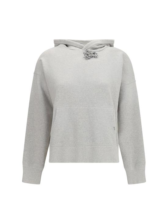 26FW 프라다 후드 티셔츠 134734SOOO6103 F0AK9 GRAY
