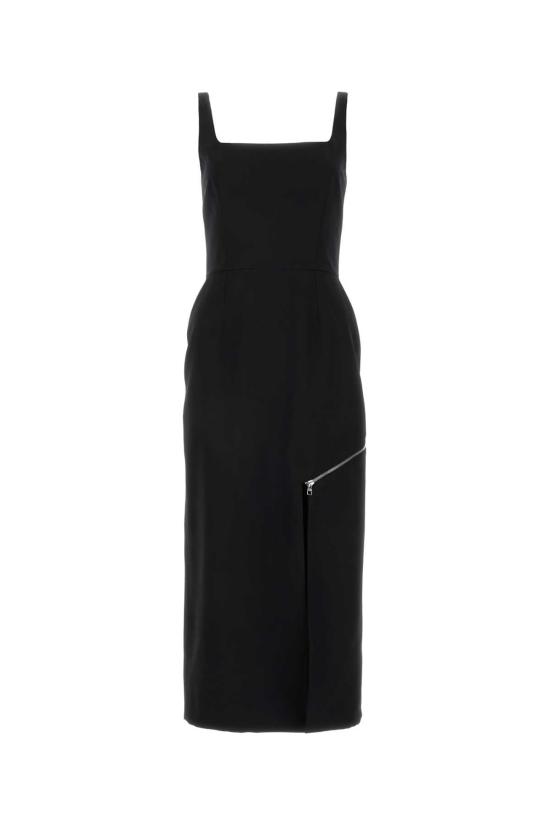  알렉산더 맥퀸 원피스 757633QJAAC 1000 BLACK