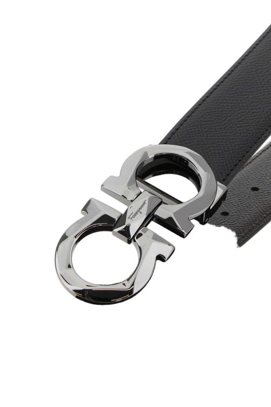  살바토레 페라가모 간치니 리버시블 벨트 67A161725421 NEROTMORO - SALVATORE FERRAGAMO