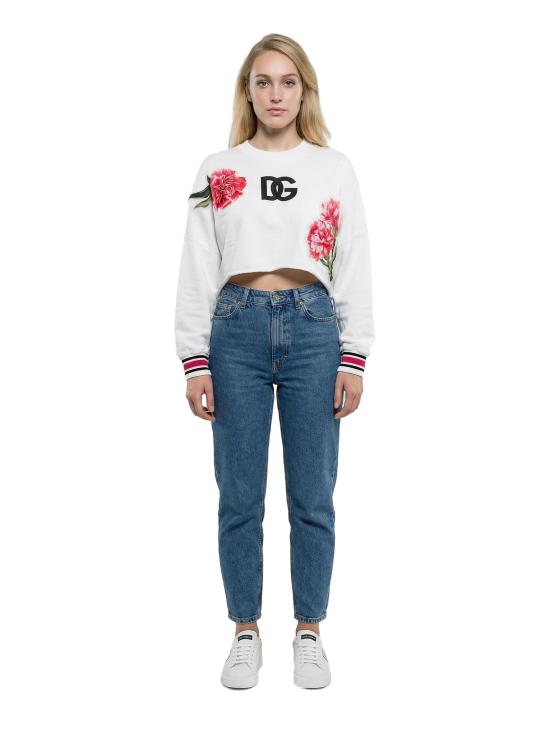  돌체앤가바나 긴팔 티셔츠 DOF9P89ZFU7DUW0800SG WHITE