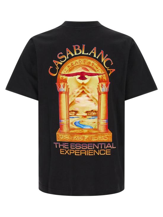 26FW 카사블랑카 탑 CA341327BM BLACK - CASABLANCA