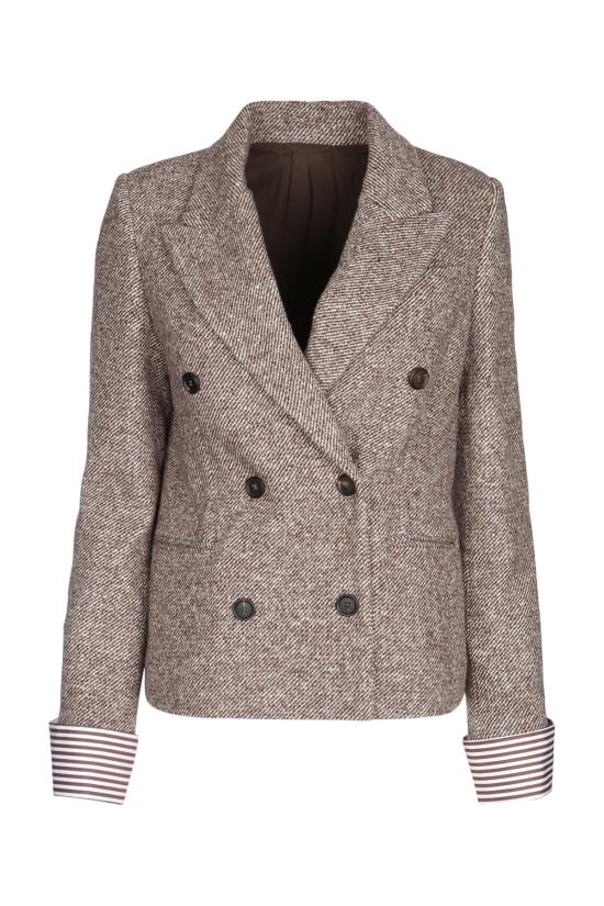 25FW 브루넬로 쿠치넬리 자켓 MG5317349 C6321 GRAY - BRUNELLO CUCINELLI