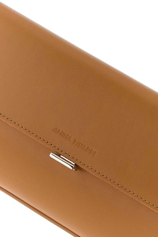 26SS 아미나 무아디 클러치/파우치 AMICLUTCHBAG LATTESILVER BRONZE - AMINA MUADDI