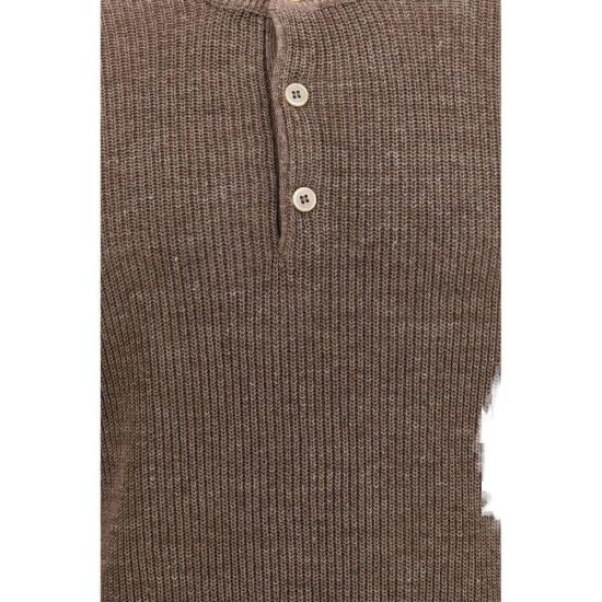 26SS 브루넬로 쿠치넬리 스웨터 BRM2L707711CNO22BB BROWN - BRUNELLO CUCINELLI