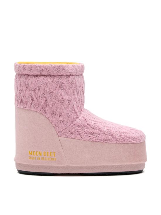 26FW 문부츠 아이콘 나일론 로우 부츠 80D1409750J038 PINK - MOON BOOT