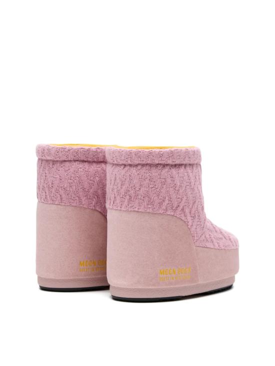 26FW 문부츠 아이콘 나일론 로우 부츠 80D1409750J038 PINK - MOON BOOT