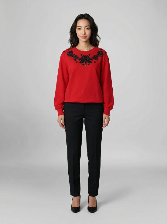  돌체앤가바나 긴팔 티셔츠 DOF7M96ZGD70ER2254SG RED