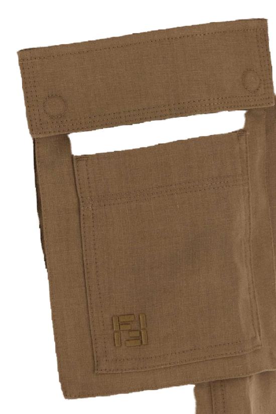 26FW 펜디 카고 팬츠 FB1135AVSG F19FJ TAN - FENDI