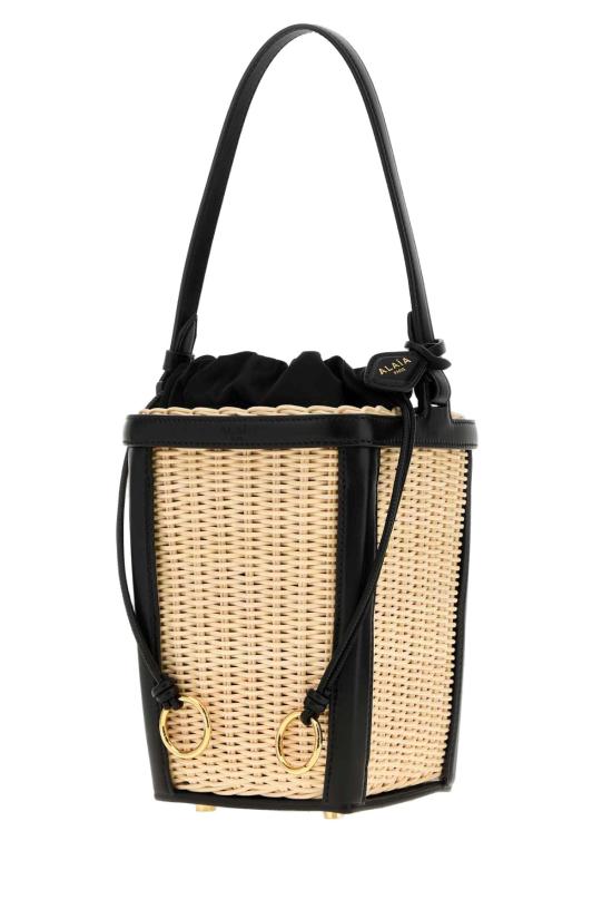 26FW 알라이아 토트백 AA1L1014O025 999 BLACK - ALAIA