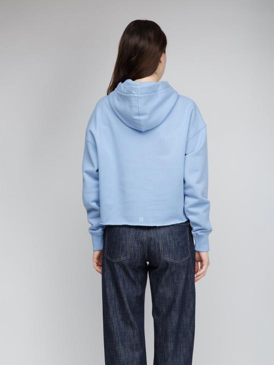  지방시 후드 티셔츠 GIBWJ04C3YEL452SG BLUE - GIVENCHY
