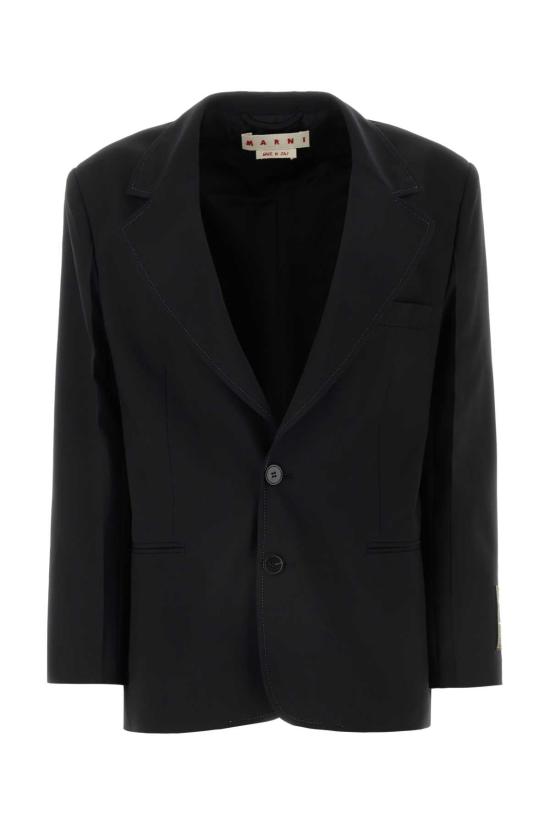  마르니 자켓 GIMA0262U0UTP771 00N99 BLACK