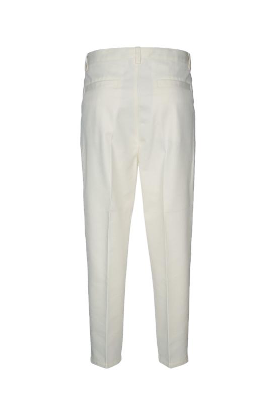  브루넬로 쿠치넬리 팬츠 ME262H0660 C7182 WHITE - BRUNELLO CUCINELLI