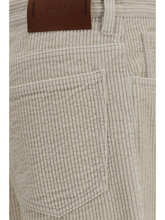 26FW 마르니 팬츠 PAMA0657G0USCZ28 00W15 BEIGE - MARNI