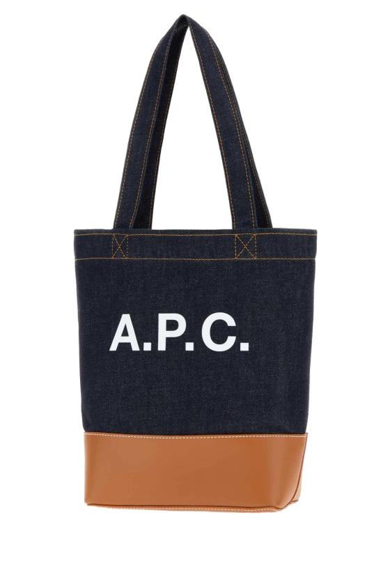 26FW 아페쎄 악셀 스몰 토트백 COHLOM61568 CAF NAVY - A.P.C.
