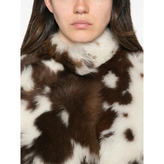 26FW 시모네타 자켓 F06JA371H41 SPWHI WHITE BROWN - SIMONETTA