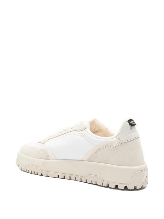 26SS 오트리 WILDPACE 로우 스니커즈 립스탑 나일론 가죽 LDLMCO09 Beige - AUTRY