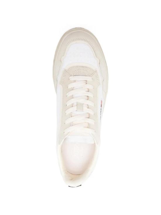26SS 오트리 WILDPACE 로우 스니커즈 립스탑 나일론 가죽 LDLMCO09 Beige - AUTRY
