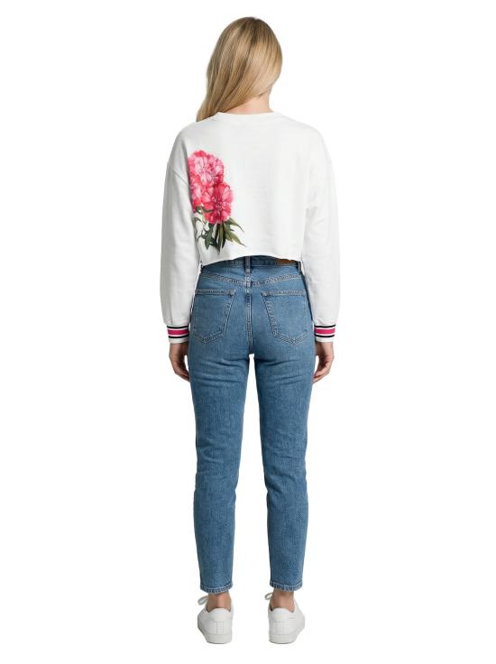  돌체앤가바나 긴팔 티셔츠 DOF9P89ZFU7DUW0800SG WHITE - DOLCE & GABBANA