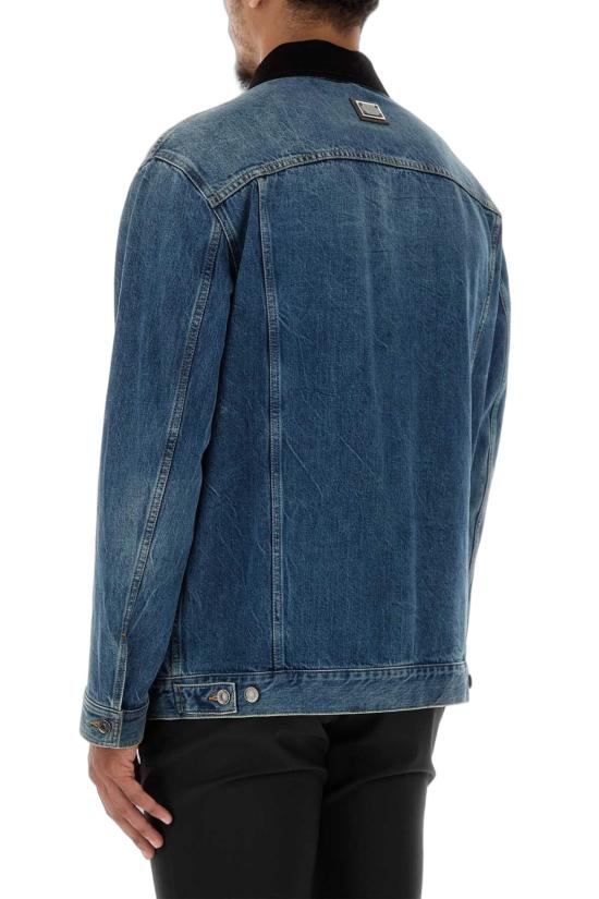 25FW 돌체앤가바나 자켓 G9BSHDG8NO4 S9001 BLUE - DOLCE & GABBANA
